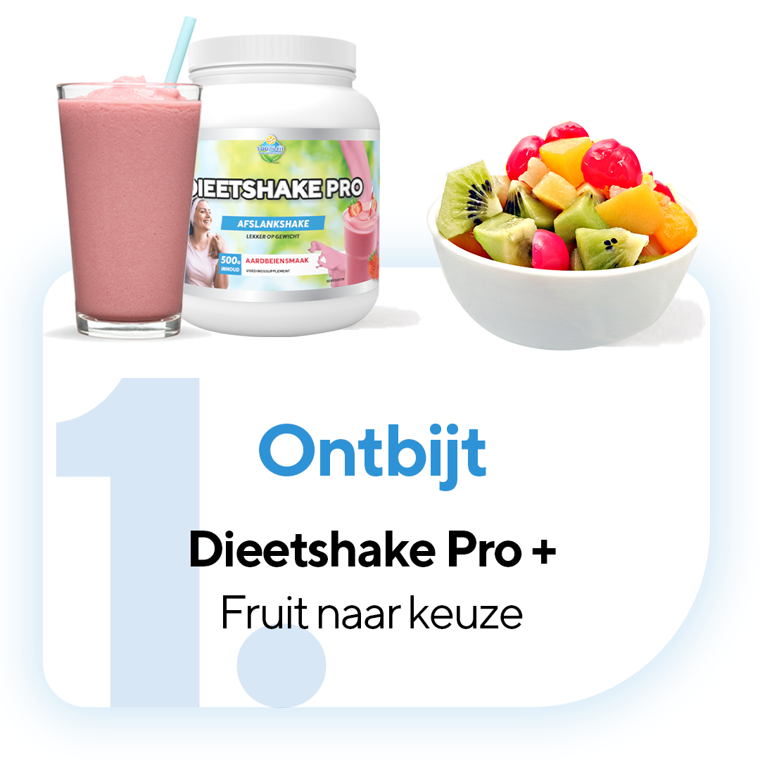 Onaangenaam Zuinig Het formulier Dieet shake Pro - lekker afvallen met shakes