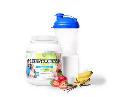 Dieet shake Pro (500 gram) 20 afslankshakes